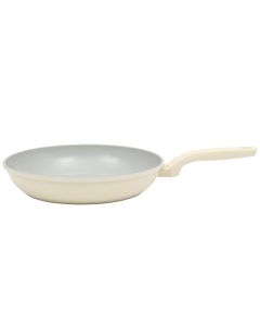 Gibson Home Barnsdall 12 Inch Nonstick Aluminum Frying Pan in Linen